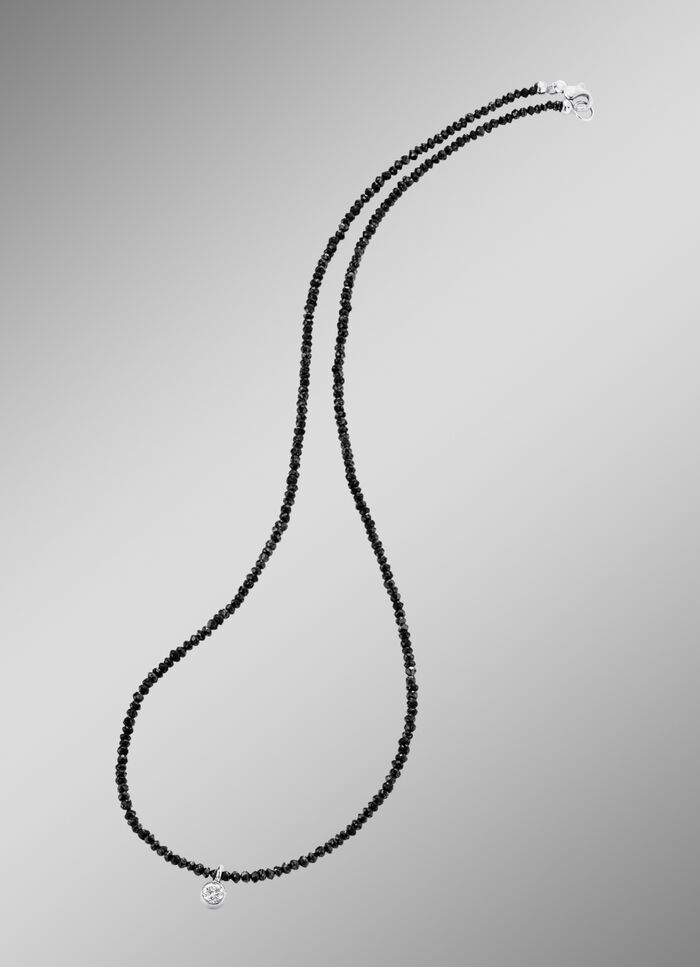 Diamant-halsketting met een briljant 