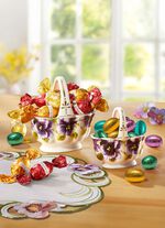 Gevulde porseleinen manden, set van 2 