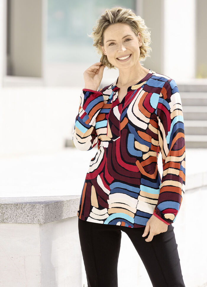 Fascinerend overhemd met biesjes 