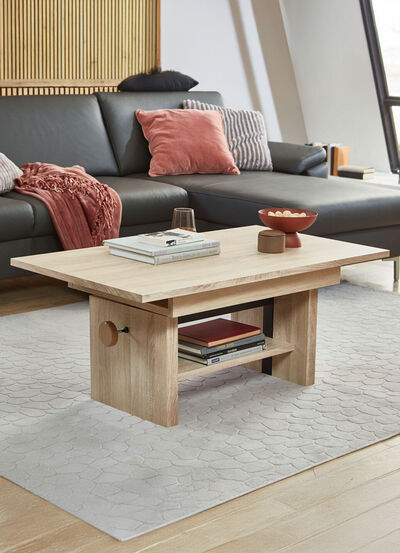 Salontafel met liftmechanisme 