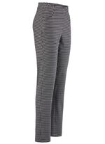 Broek met trendy pied-de-poulemotief 