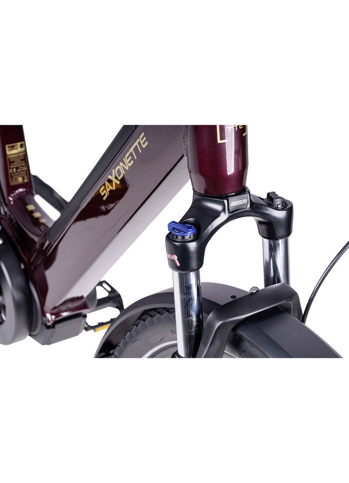 E-Bike Deluxe SUV Gemakkelijk BURGUND-GLANZ