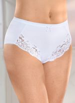 Set van drie slips met elastische kant 