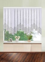 Hemels booggordijn met universele railband 