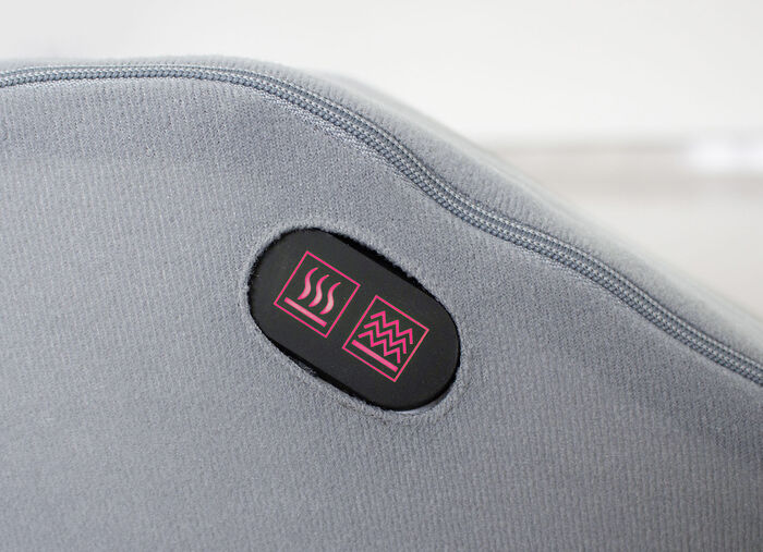 Trapeziumkussen met warmte- en massagefunctie 