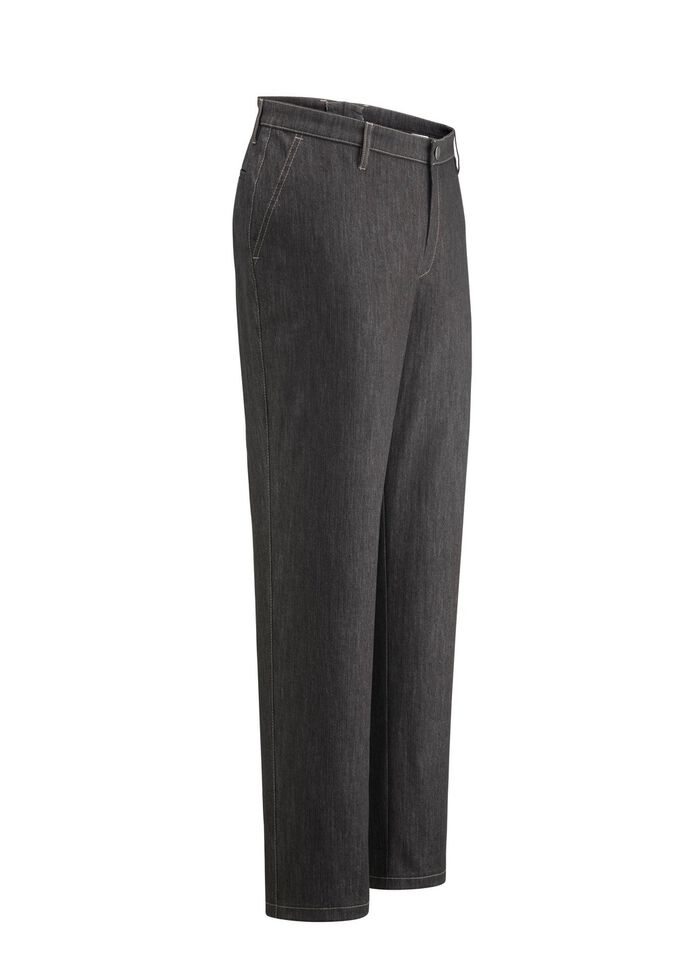 "Klaus Models" onderbuik fijne jeans in 2 kleuren 