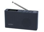Draagbare DAB+ radio met ge&iuml;ntegreerde batterij ANTRACIET