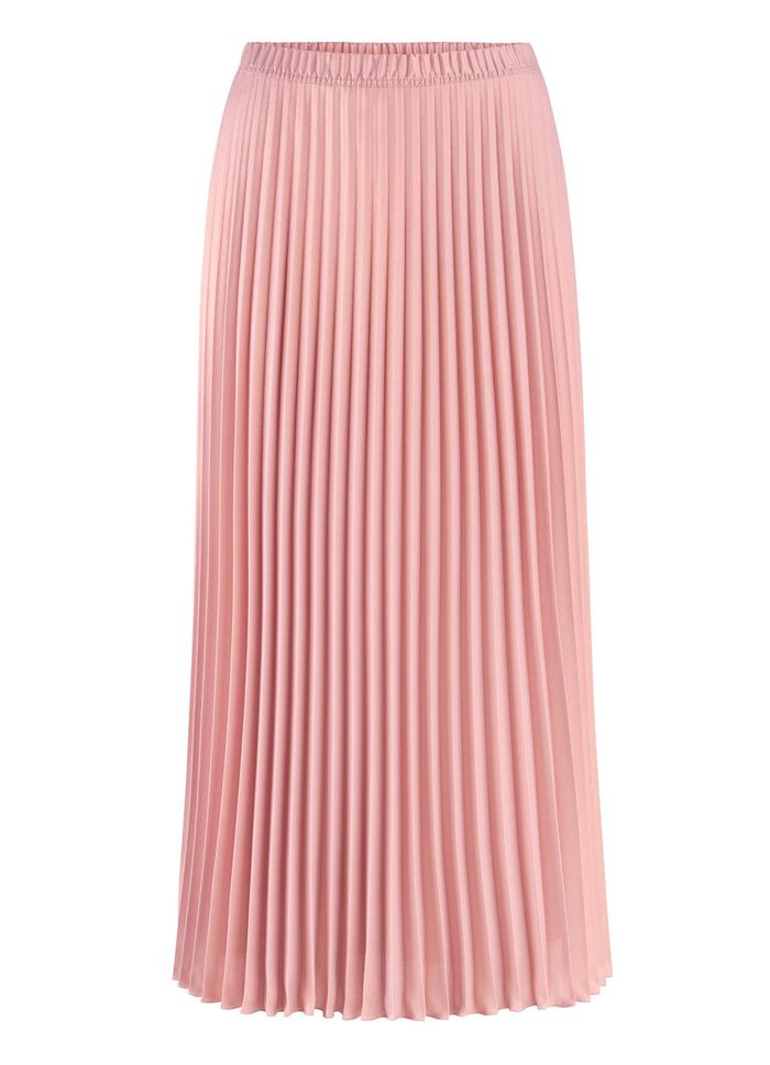 Subtiel glinsterende geplooide rok 