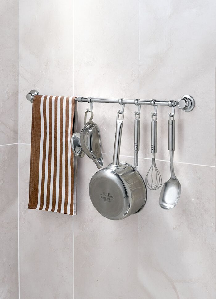 "EVERLOC" vacu&uuml;msysteem, stang met 5 haken 