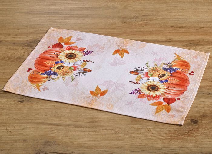 Tafel- en kamerdecoratie met herfstmotieven 