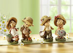 Tuinkinderen, set van 2 MULTICOLOR