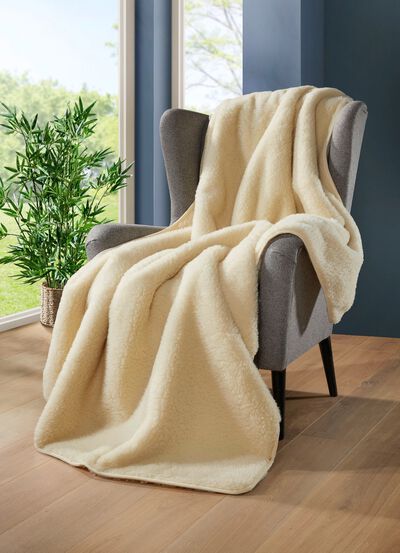 Beddengoedassortiment gemaakt van zuivere schapenwol 