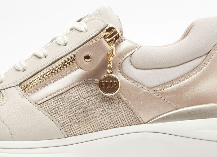 Remonte sneakers in een trendy look BEIGE-GOUD