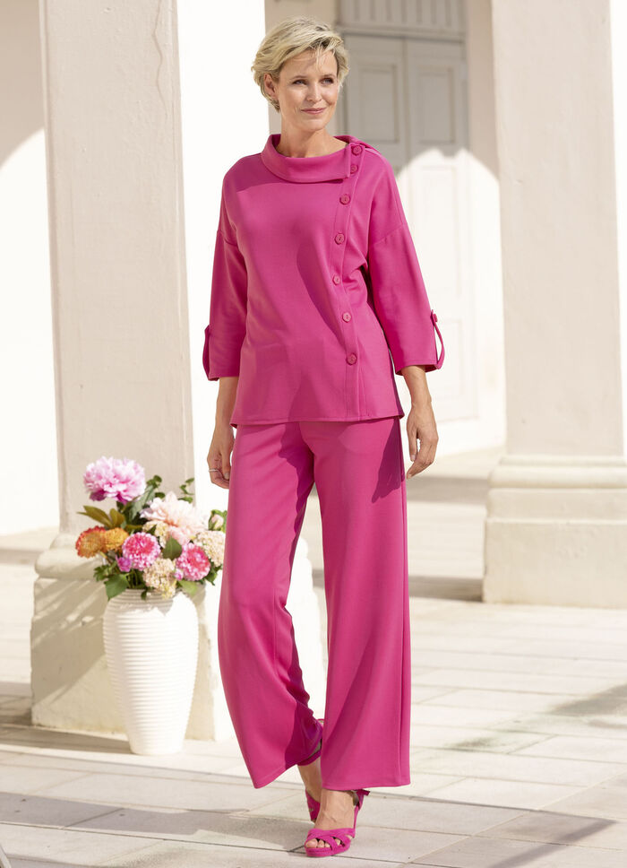 2-delige set in koningsblauw ROZE