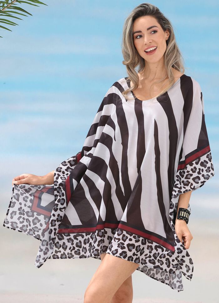 Laurina tuniek, licht transparant 