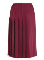 Rok met figuurflatterende plooien 