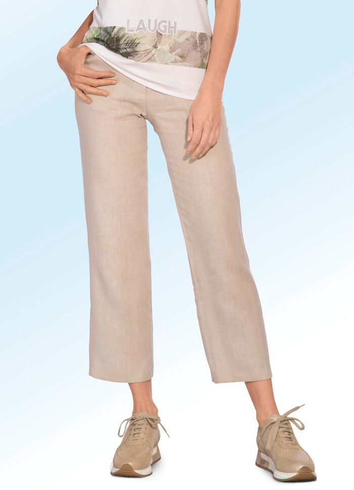 Linnen broek van hoge kwaliteit 