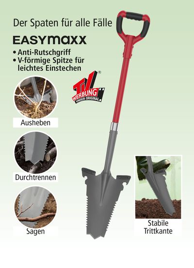 EASYmaxx-spade met wortelzaag 