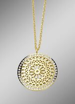 Prachtige ketting met kristallen 