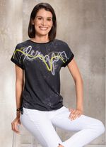 Tuniek met fonkelende strassversiering 