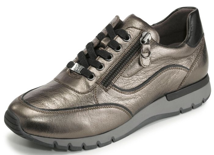 Caprice veterschoen met praktische ritssluiting aan de zijkant 