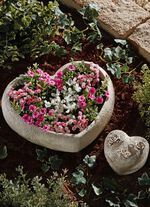 Hart plantenbak, 2-delig 