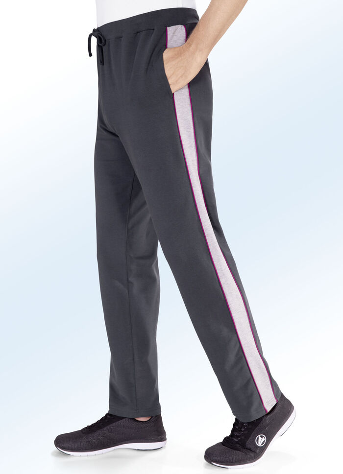 Vrijetijdsbroek van “Plantier” in 3 kleuren ANTRACIET