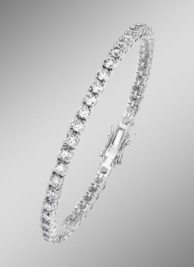 Sprankelende armband met synthetische zirkonia 