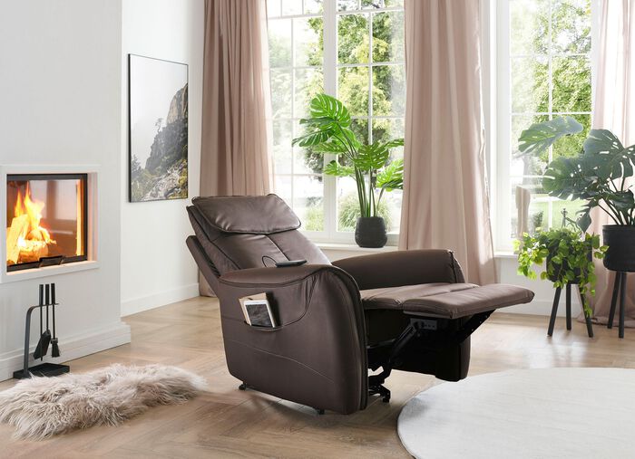 Relaxfauteuil met massage- en verwarmingsfunctie 