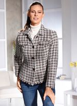 Korte blazer in Chanel-look 