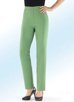 Broek met elastische tailleband aan de achterkant 