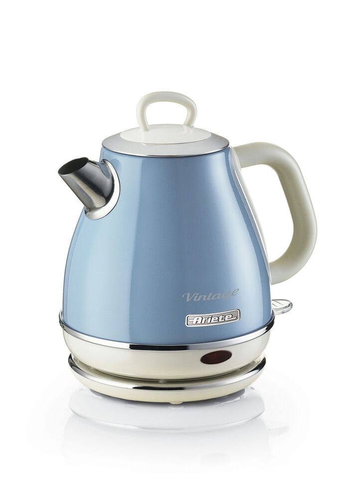 Ariete waterkoker in vintage design BLAUW