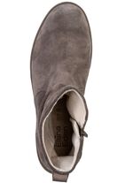 ELENA EDEN enkellaarzen gemaakt van zacht su&egrave;de MODDER