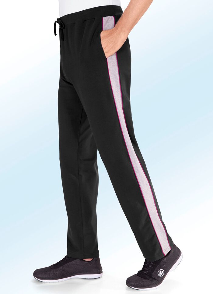 Vrijetijdsbroek van &ldquo;Plantier&rdquo; in 3 kleuren ZWART