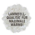 Pluche pantoffels in su&egrave;delook 