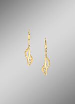 Oorbellen met zirkonia 