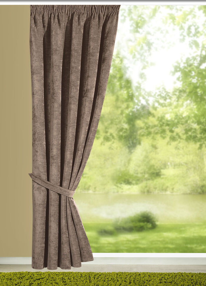 Energiebesparende verduisterende sjaals BRUIN