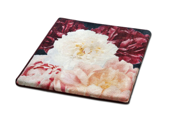 Badset met pioenroosmotief 