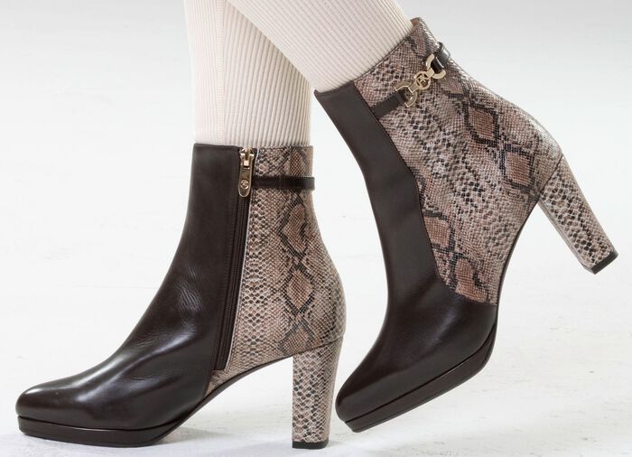 Peter Kaiser, trendy dames enkellaarsjes, met rits 