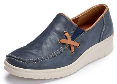 ELENA EDEN pantoffels met een gerimpelde structuur 