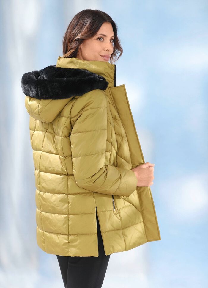 Jas in 2 kleuren PISTACHE