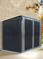 Afvalbakkenkast van verzinkt staal 