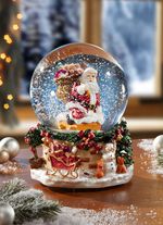 Handgemaakte muziekdoos sneeuwbol 