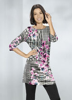 Tuniek met driekwartmouwen 