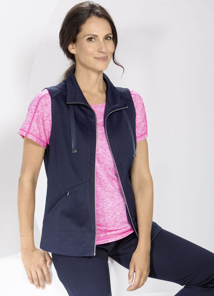 Functioneel shirt van “LPO” in 3 kleuren ROZE GEMÊLEERD
