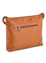 Tas met verstelbare schouderband COGNAC