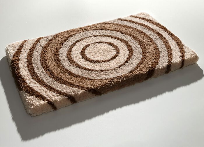 Badkamerset van Kleine Wolke met antislip achterkant BEIGE