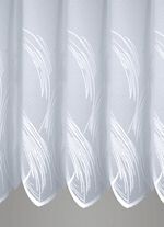 Glasgordijn &lsquo;Gr&auml;ser &lsquo;, gegolfde zoom 