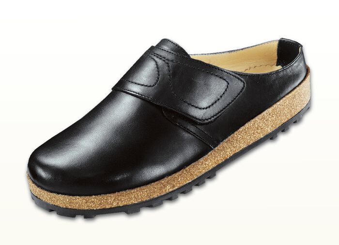 Haflinger leren klomp van zacht rundleer 