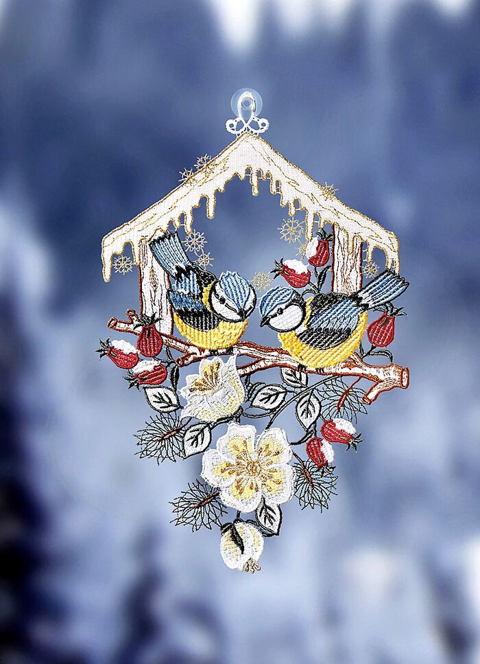 Raamfoto mezen van Plauener Spitze 